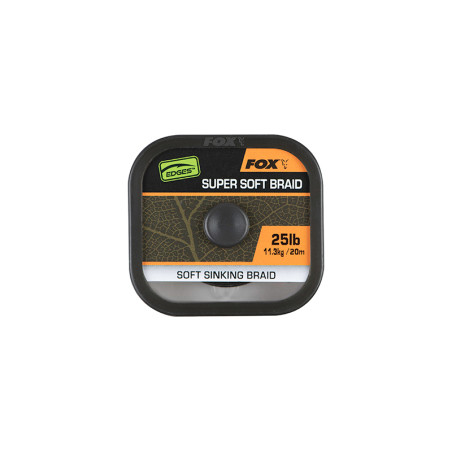 Fox EDGES™ Naturals Super Soft upredenica za predveze | 20m