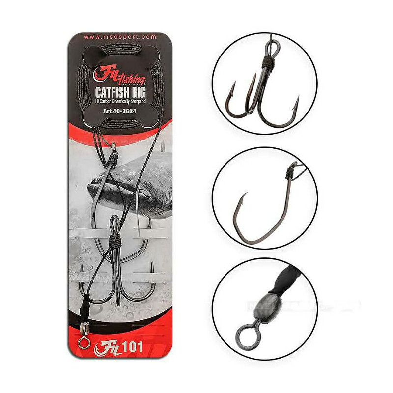 FilFishing Catfish Rig predvez za soma | 90 cm