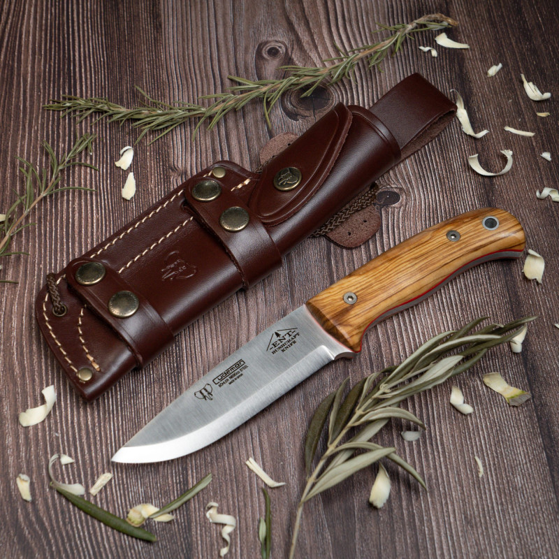 Cudeman ENT 158-L Bushcraft lovački fiksni nož | maslina | 23.5cm Cudeman ENT 158-L Bushcraft lovački fiksni nož | maslina | 23.5cm