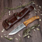 Cudeman ENT 158-L Bushcraft lovački fiksni nož | maslina | 23.5cm