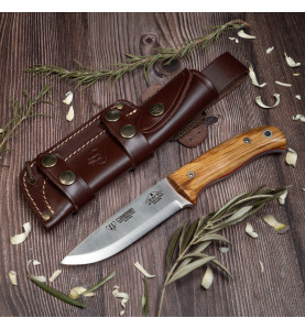 Cudeman ENT 158-L Bushcraft lovački fiksni nož | maslina | 23.5cm