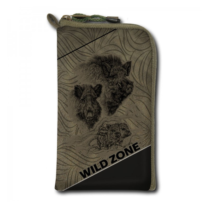 WildZone Flat Box IV futrola za mobitel | zelena | vepar