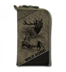 WildZone Flat Box IV futrola za mobitel | zelena | jelen