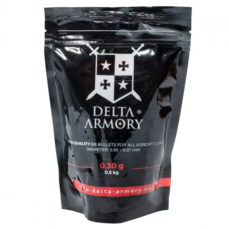 Delta Armory airsoft kuglice | 0.30g | 0.5kg