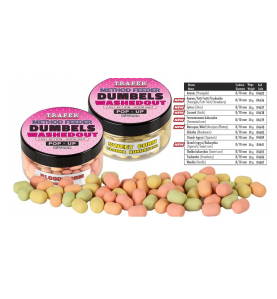 Traper MF POP-UP DUMBELS WASHEDOUT | 8/10mm