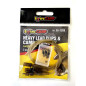 EXC Heavy lead clips & camo tubing 30cm | 3kom