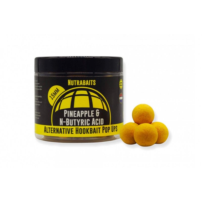 Nutrabaits Alternative Hookbaits Pineapple & N-Butyric POP UP boile | 15mm
