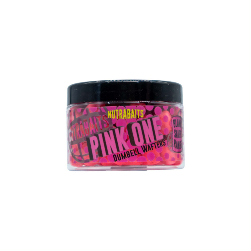 Nutrabaits Dumbell Wafters | pink one Nutrabaits Dumbell Wafters | pink one