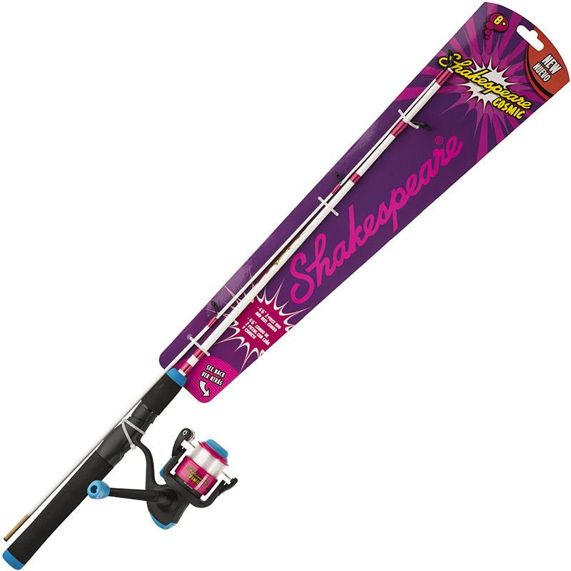 Shakespeare COSMIC spin štap | komplet | pink | 1.40m