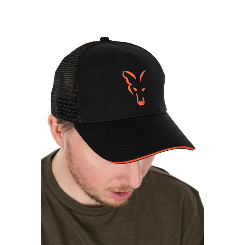 Fox COLLECTION kapa šilterica | black & orange