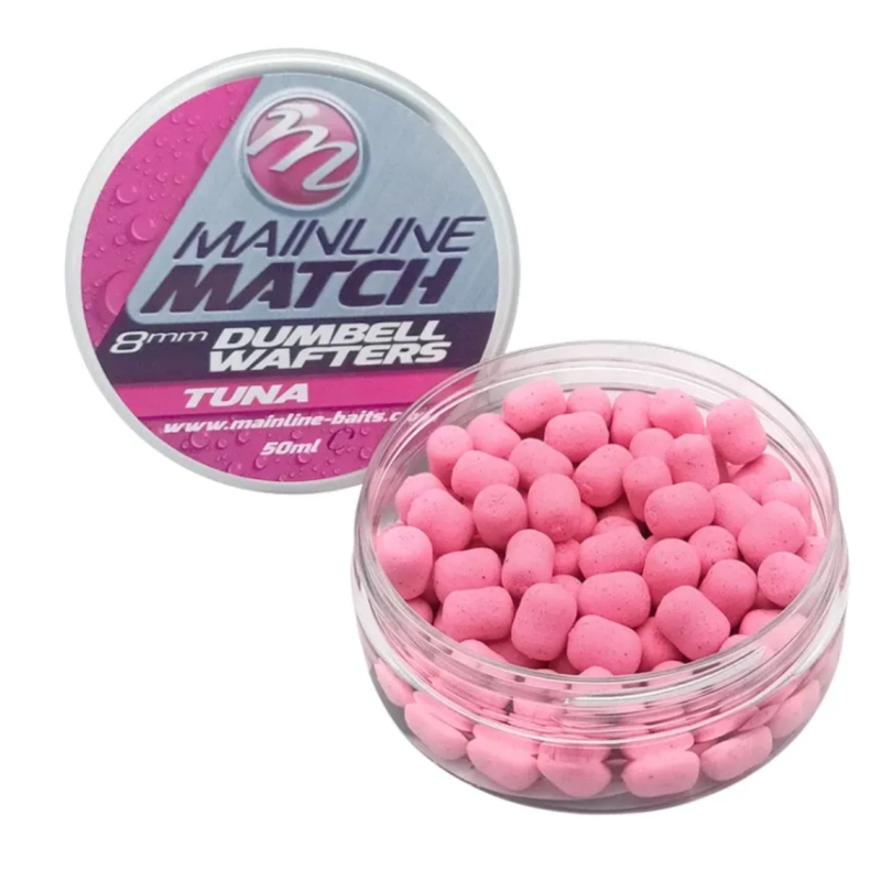 Mainline dumbell pink tuna | 8mm Mainline dumbell pink tuna | 8mm