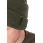 Fox pletena zimska kapa | green & black