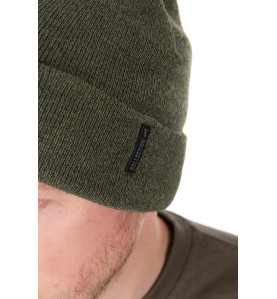 Fox pletena zimska kapa | green & black