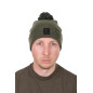 Fox pletena zimska kapa | green & black