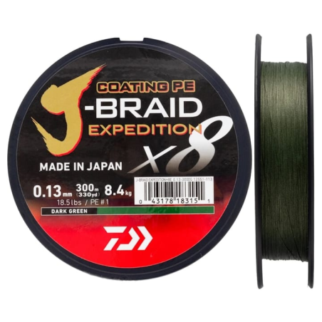 Daiwa EXPEDITION X8 upredenica | 150m | green
