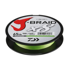 Daiwa J-BRAID X8 upredenica 150m | chartreuse