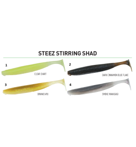Daiwa Steez Stirring Shad silikonska varalica | 6/1