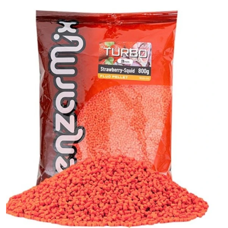 Benzar Turbo pelete Jagoda-Lignja | 3mm | 800g