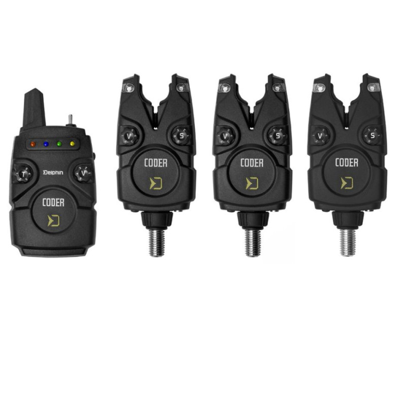 Delphin Coder set signalizatora sa bazom | 3+1