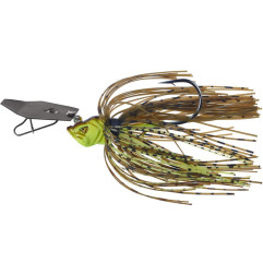 Balzer SHIRASU Evil Chatter bait varalica | 5/0 | 10g | green pumpkin/chartreuse