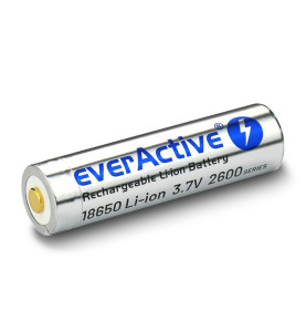 EverActive 18650 micro USB punjivi baterijski uložak | 3.7V | 2600mAh