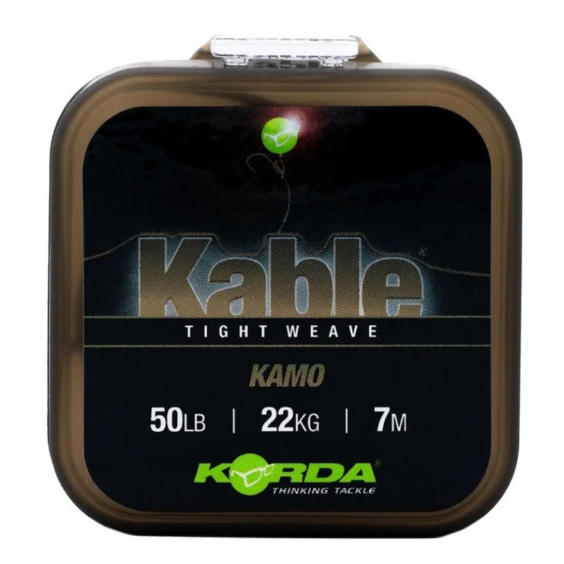 Korda leadcore kable tightweave kamo | 7m