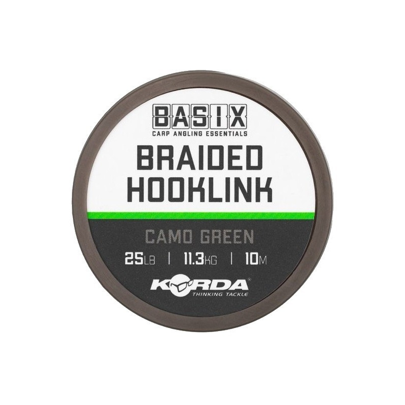 Korda Basix braided hooklink braided | 10m 25LBS