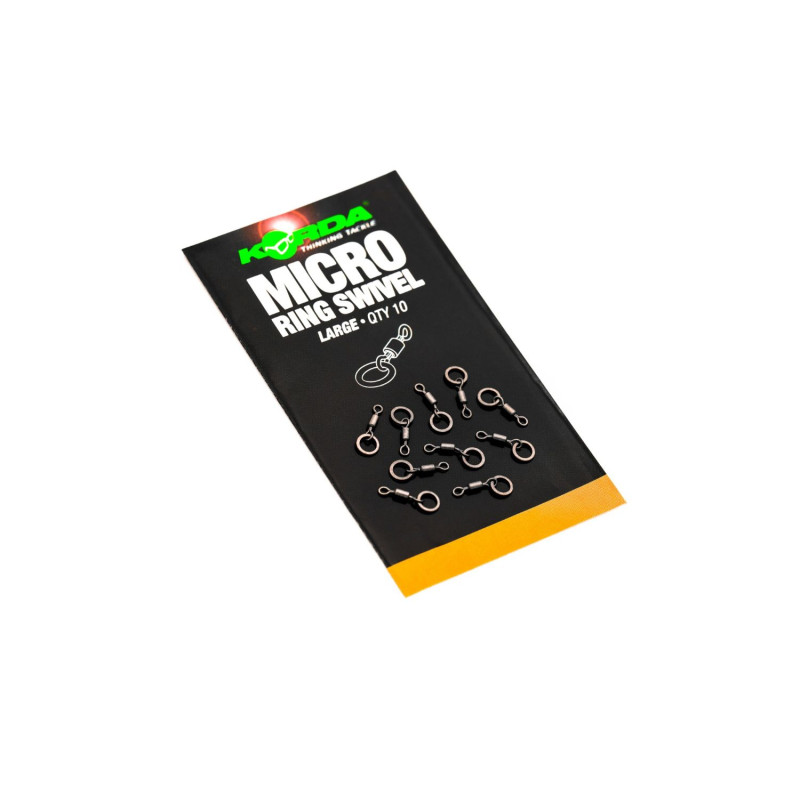 Korda mircro rig ring swivel large
