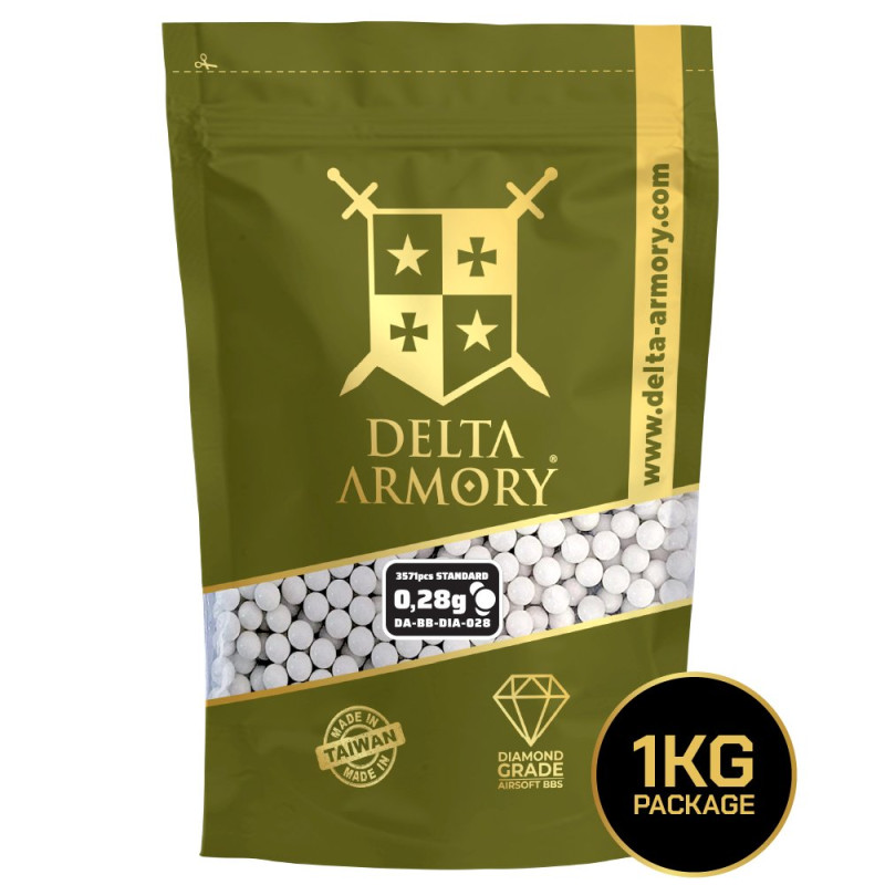 Delta Armory DIAMOND airsoft kuglice | 0.28g | 1kg