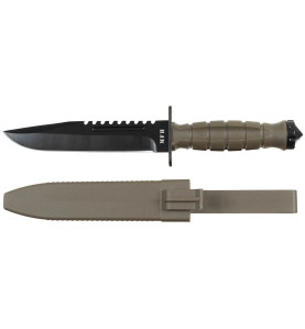 MFH STORM borbeni fiksni nož | 31cm | olive