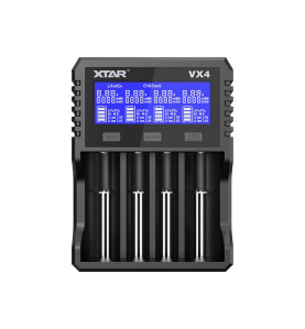 XTAR VX4 punjač za baterije ( Li-ion 1.5V / 3.6 / 3.7V / Li-FePO4 / Ni-MH)