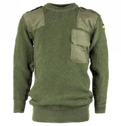 Mil-tec BW Pan Pulover s ojačanjima