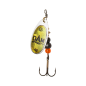D.A.M. Effzett Fluo Gold Prisma spinner | 10g | vel 4