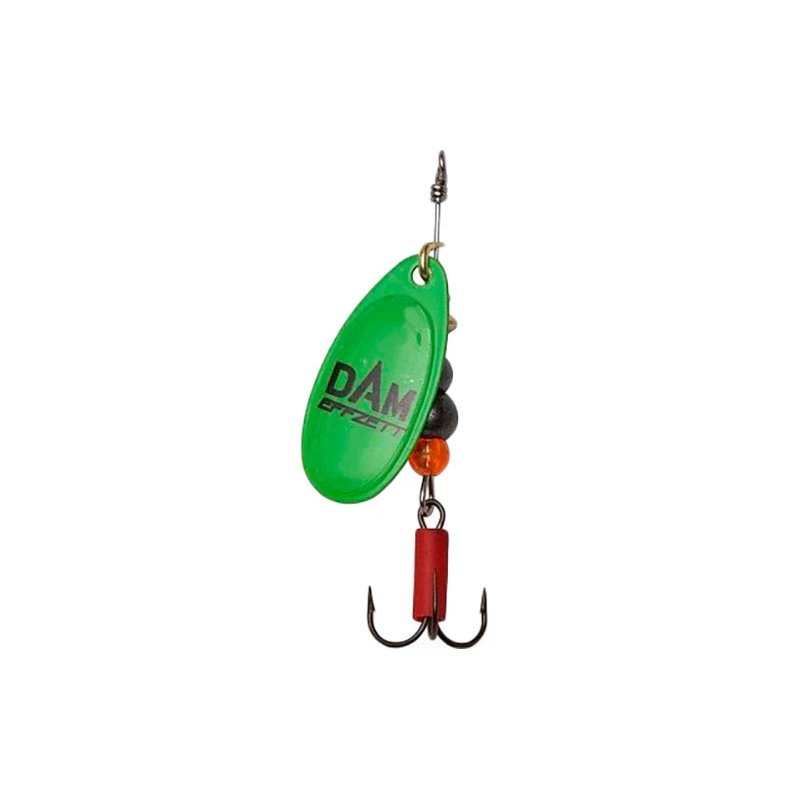 D.A.M. Effzett Fluo Green spinner | 10g | vel 4