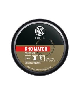 RWS R10 Match diabole | 4.5mm | 500 komada