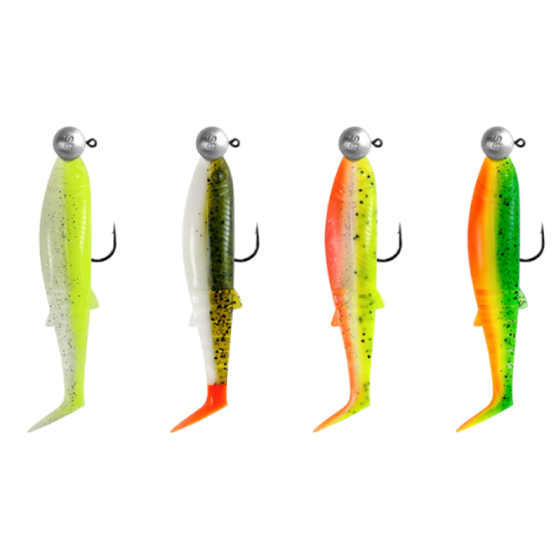 Savage Gear CANNIBAL Shad Darkwater mix | 8cm  | 4 komada