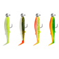 Savage Gear CANNIBAL Shad Darkwater mix | 8cm  | 4 komada