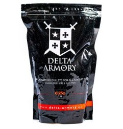 Delta Armory airsoft kuglice | 0.25g | 1kg