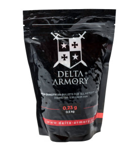 Delta Armory airsoft kuglice | 0.23g | 0.5kg