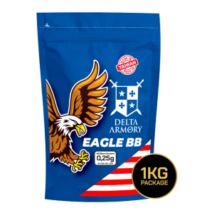 Delta Armory EAGLE airsoft kuglice | 0.25g | 1kg