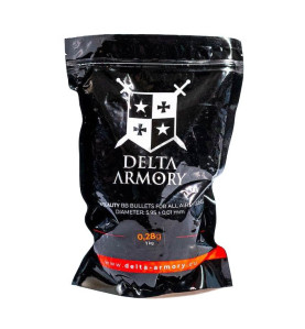 Delta Armory airsoft kuglice | 0.28g |  1 kg