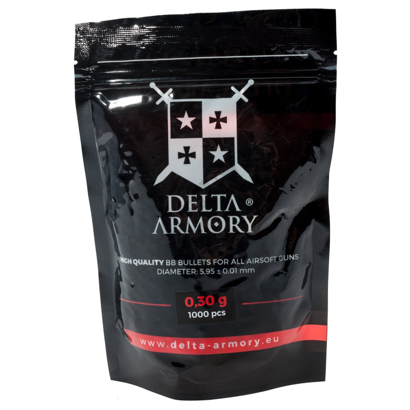 Delta Armory airsoft kuglice | 0.30g | 1000 komada
