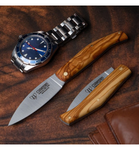 Cudeman 444L preklopni nož | maslinovo drvo | 17.5 cm