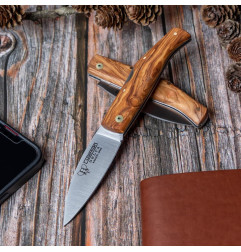 Cudeman Delta 344-L lovački preklopni nož | maslina | 19.5cm