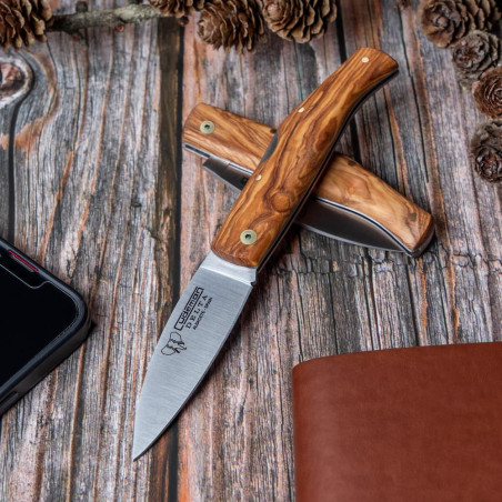 Cudeman Delta 344-L lovački preklopni nož | maslina | 19.5cm