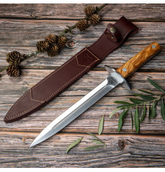 Cudeman 113-L lovački fiksni nož | maslina | 37cm