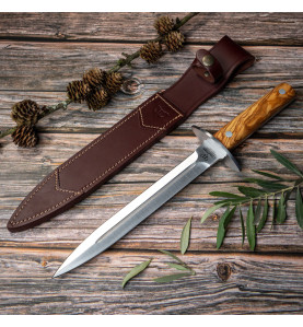 Cudeman 113-L lovački fiksni nož | maslina | 37cm