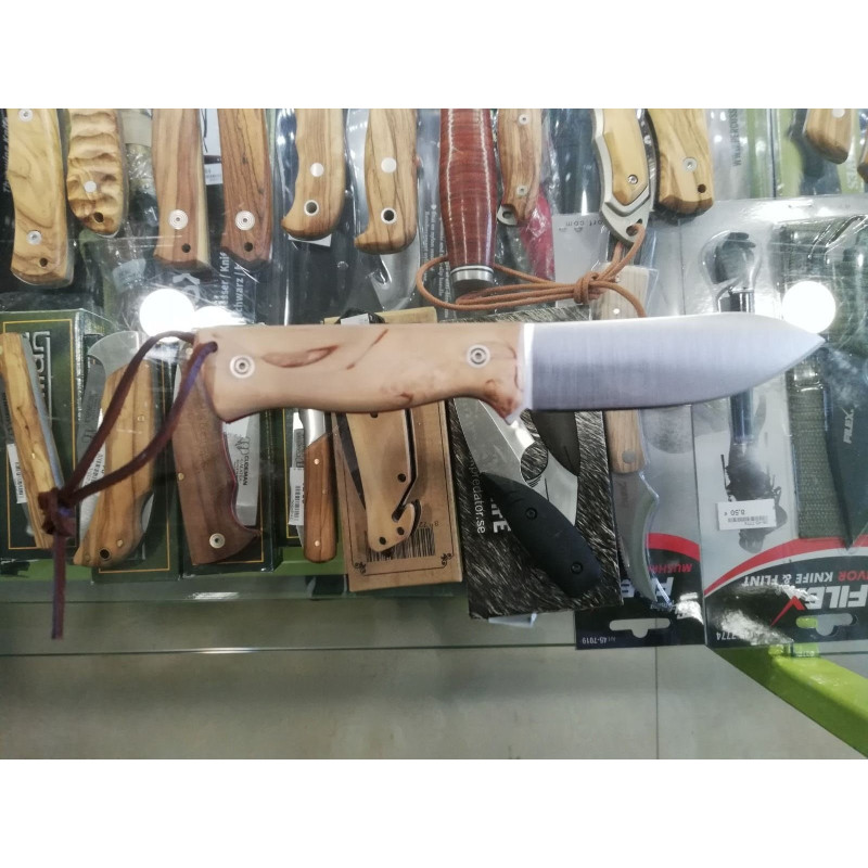 M. Nieto CANUCK Mini lovački fiksni nož | breza | 16.5cm