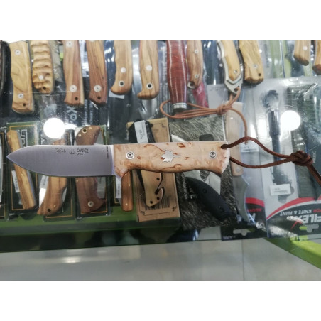 M. Nieto CANUCK Mini lovački fiksni nož | breza | 16.5cm