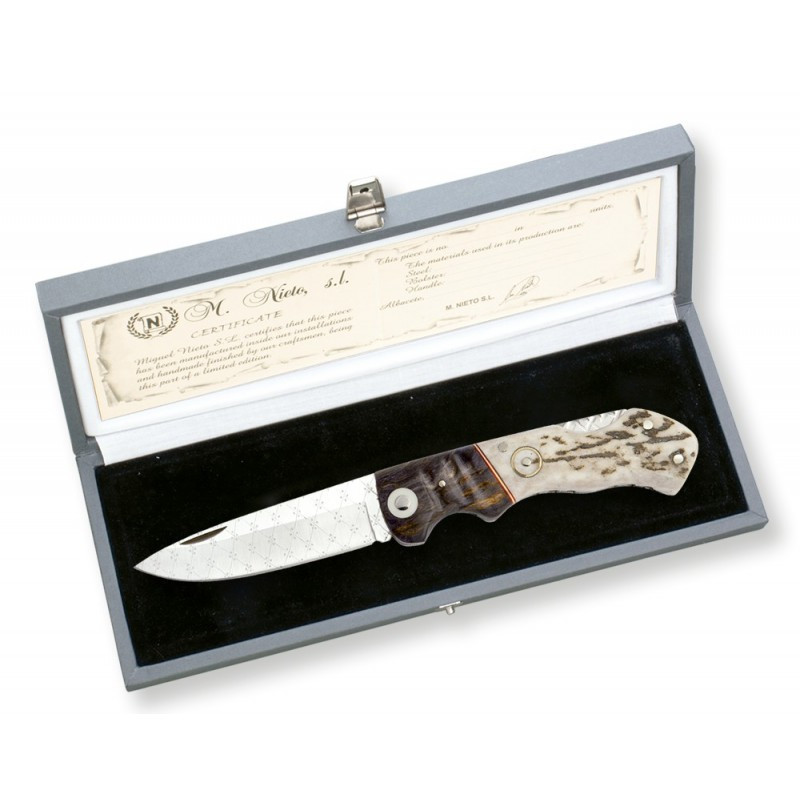 M. Nieto ARTESANAL ART-4 lovački preklopni nož | jelenji rog | 19cm